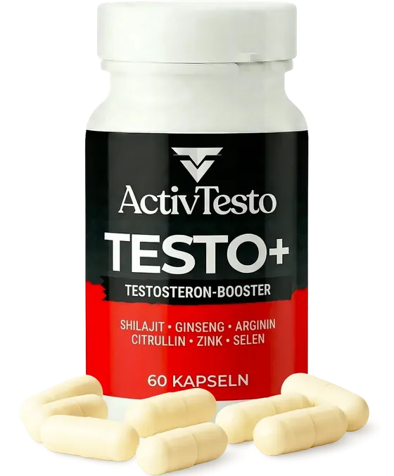 Bote de ActivTesto TESTO+, 60 cápsulas