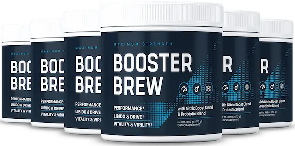 Seis botes de Booster Brew, el pack de 6 meses