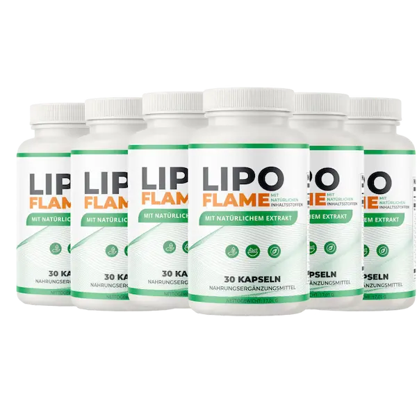 Pack de 6 frascos de LipoFlame
